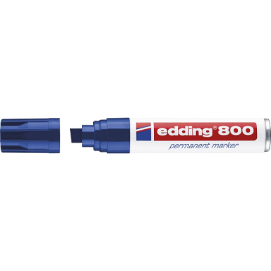 Marker permanentny 800 niebieski Edding