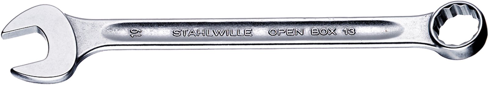 Klucz płasko-oczkowy 13mm, OPEN-BOX STAHLWILLE