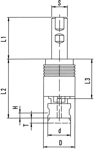 Uchwyt do gwintowania M8-025 M10,0-30 TAPMATIC