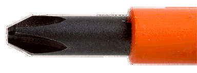 Wkrętak ERGO IEC izolowany płaski PH2 6.0x100 mm BAHCO