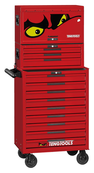Wózek narzędziowy TKS26R1033T PRO35TM wraz z zestawem narzędzi Teng Tools