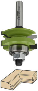 FREZ ANTYPROFILOWY 41/17/5+5/73/8mm łożysko dolne 22x8mm Luna