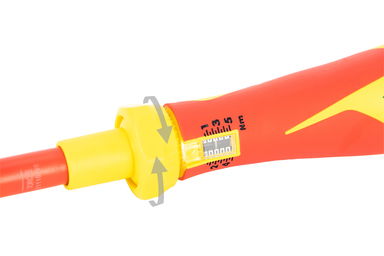 Zestaw wkrętaka dynamometrycznego VDE 1000V TTVSD09 Teng Tools