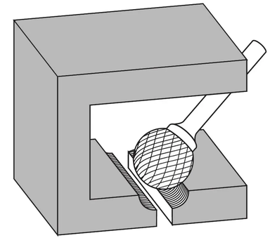 Pilnik obrotowy D100906-DZM, typ DZM Integra Tools