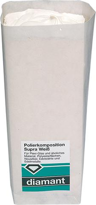 Pasta szlifier.i poler. 900g,biala supra diamant