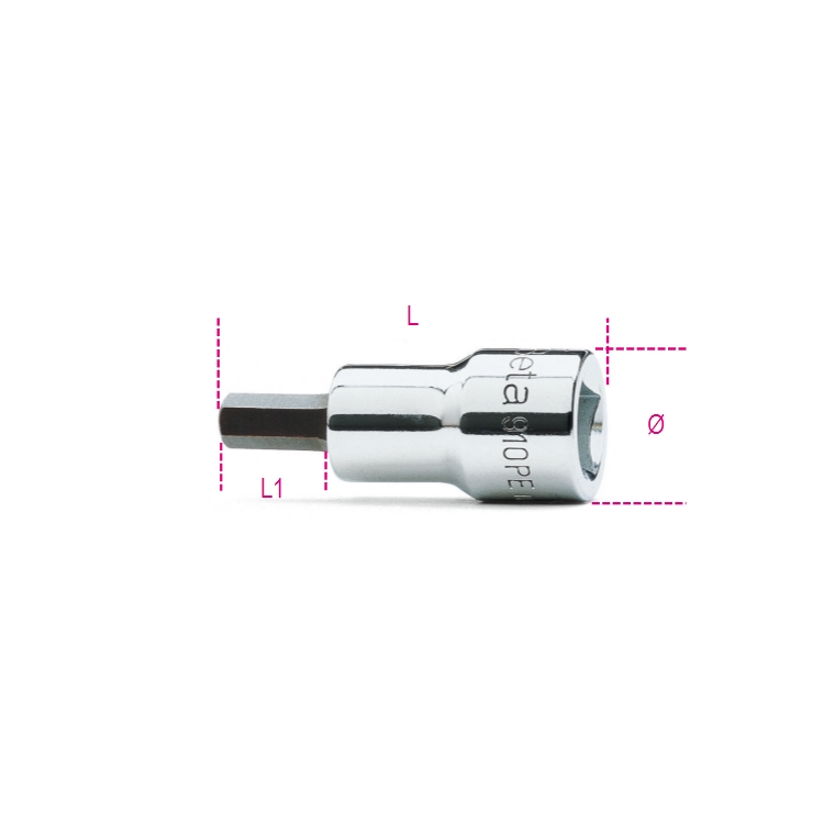 Nasadka trzpieniowa 3/8" imbusowa 10 mm Beta