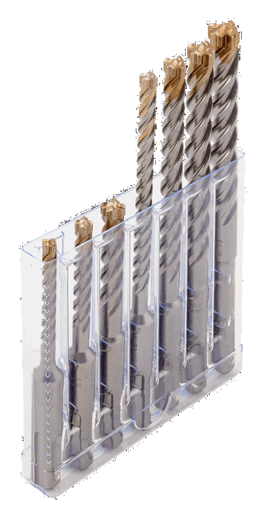 Zestaw wiertła do żelbetu SDS+ 4C 7 szt. BAHCO