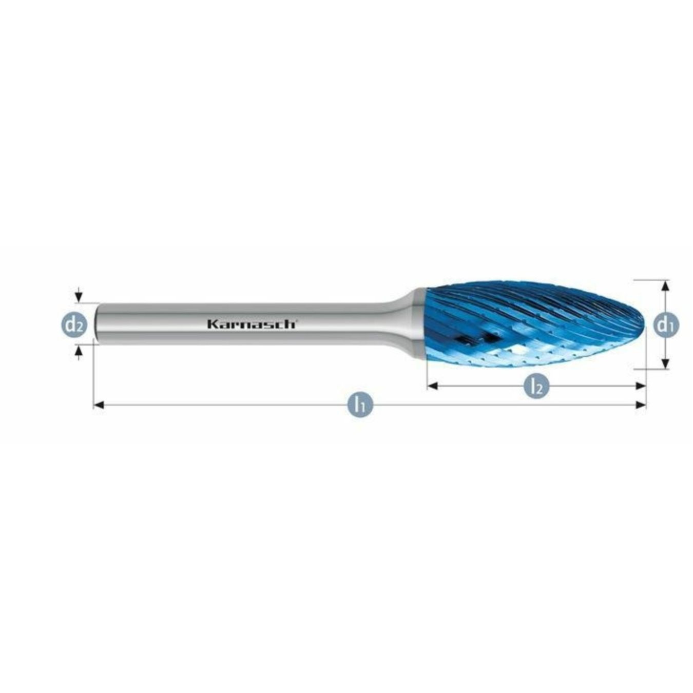 Pilnik obrotowy Blue-Tec H HP-1 6x14x6x50 Integra Tools