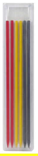 Zestaw 6 wkładów do markera Luna LSP 2.8 - mix kolorów Luna