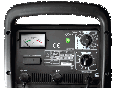 Urządzenie rozruchowe i ładowarka 570A 12/24V 20/1550Ah BAHCO