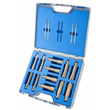 Zestaw wierteł rurowych Hard-Line55 12szt 5/8"-1.1/16" + piloty Integra T