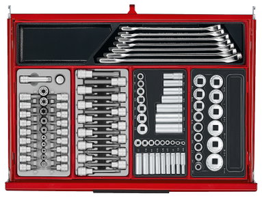 Wózek narzędziowy TKS26R1033T PRO35TM wraz z zestawem narzędzi Teng Tools