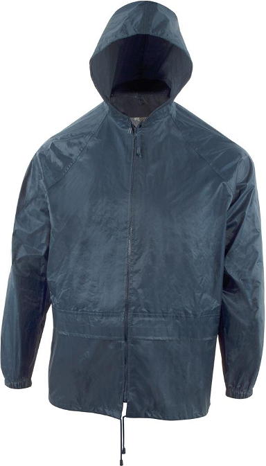 Zestaw przeciwdeszczowy (spodnie/ kurtka), rozmiar M, niebieski