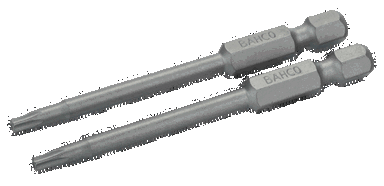 Bit 1/4" do śrub TORX, z otworem centrującym TR40x70 mm, 2 szt. BAHCO