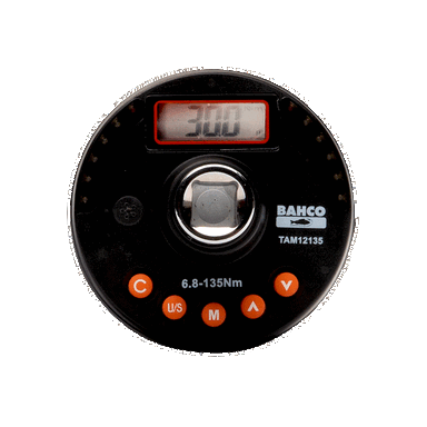 Przyrząd do pomiaru momentu i kąta 10-200 Nm z nasadką 1/2" TAM12200 BAHCO