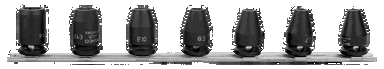 Zestaw 7 nasadek 3/8" E TORX BAHCO