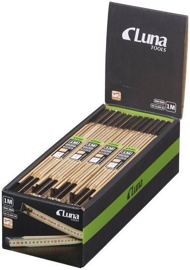 Miara składana 1 m - podziałka mm Luna