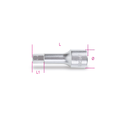 Nasadka trzpieniowa 1/2" 6-kątna 10 mm, 920ME Beta