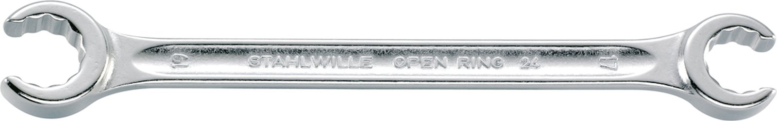 Klucz oczkowy dwustronny otwarty 30x32mm , OPEN-RING STAHLWILLE