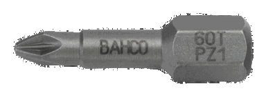 Bit 1/4" Torsion PZ3x25 mm, 10 szt. BAHCO