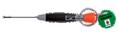 Wkrętak precyzyjny PH00 x 50 mm z pierścieniem ze stali nierdzewnej BAHCO