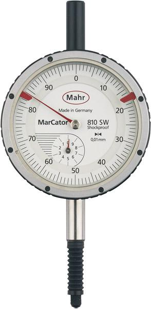 Czujnik zegarowy, wodoszczelny 0-10mm MAHR