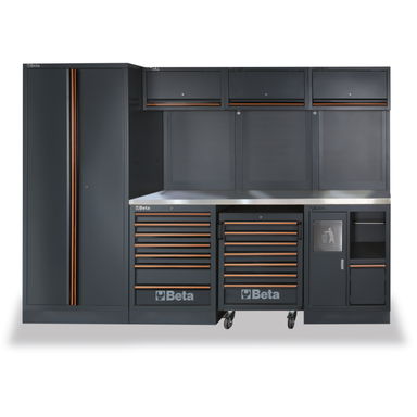 Zestaw mebli warsztatowych systemu C45PRO, 4500/C45PRO/X Beta