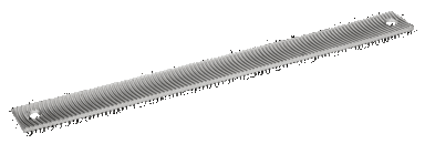 Tarnik płaski 300 mm grubości 4.5 mm typ nacięcia zgrubne BAHCO