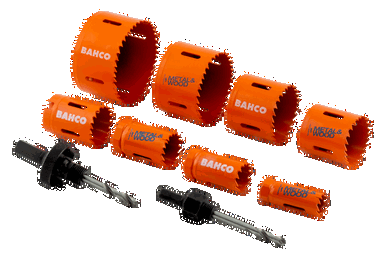 Otwornica bimetaliczna Sandflex Zestaw 20 mm-76 mm - 10 szt. BAHCO