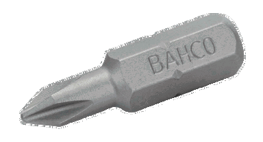 Bit 1/4" PH3x25 mm, 3 szt. BAHCO