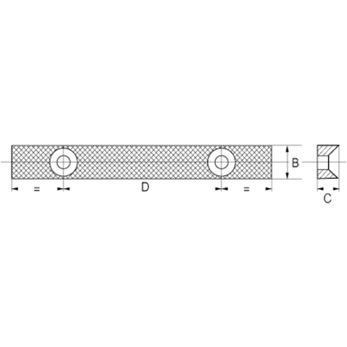 Szczęki i śruby zapasowe do imadła 607201500 dł. 150 mm BAHCO