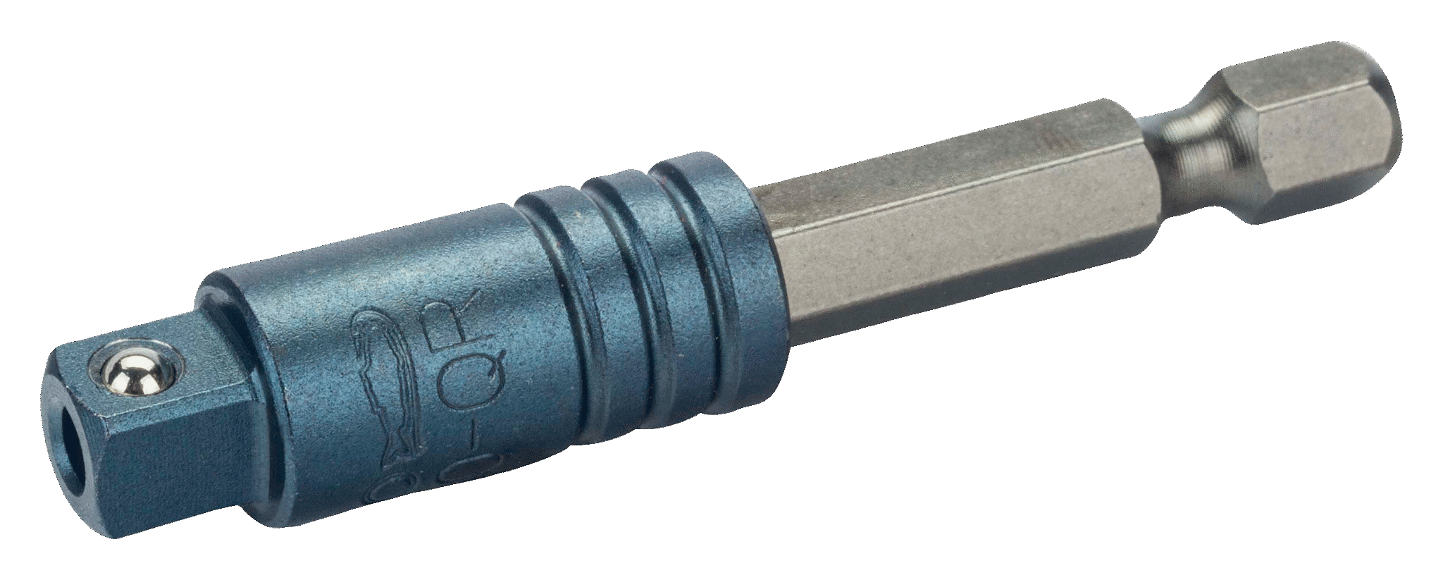 Adapter nasadki 1/4” sześciokąt 1/4” kwadrat 60 mm BAHCO