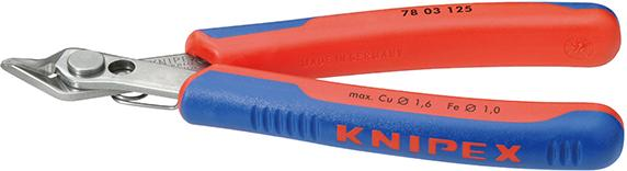 Szczypce tnące boczne dla elektroników, 140 mm, 78 03 140, KNIPEX