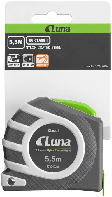 Przymiar taśmowy Luna Auto Lock 5,5 m