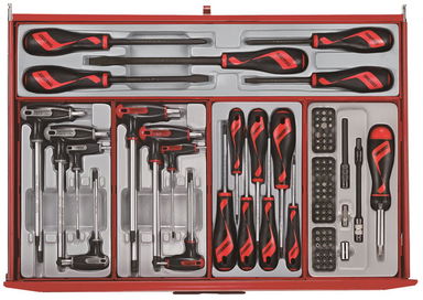 Wózek narzędziowy z panelem 545-elementów TCMM545N Teng Tools