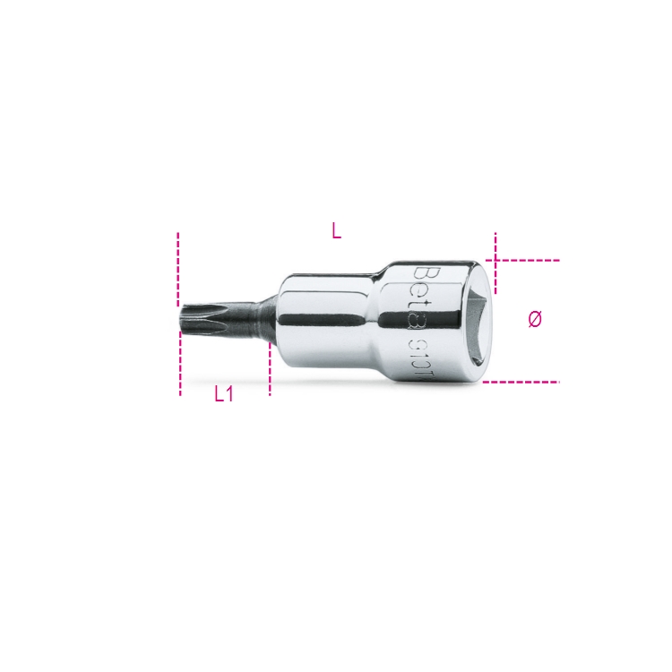 Nasadka trzpieniowa 3/8" TORX T20x50 mm, 910 TX Beta