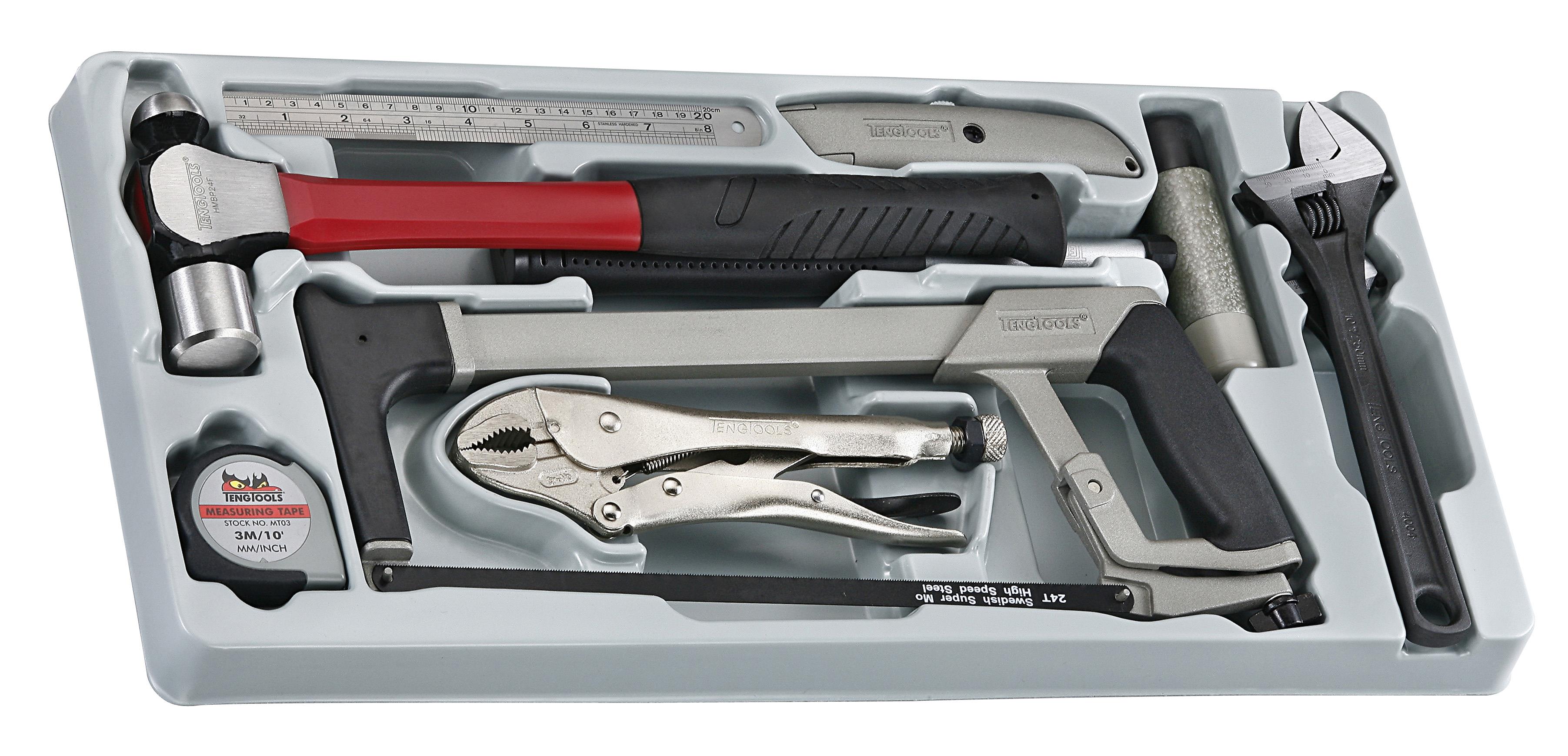 9-elementowy zestaw narzędzi Teng Tools TTPS09