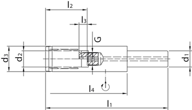 Przedłużka do hydraulicznych uchwytów zaciskowych 20-20mm/150mm WTE