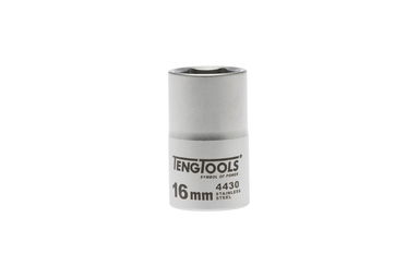 Nasadka 6-kątna nierdzewna z chwytem 1/2" 16 mm Teng Tools