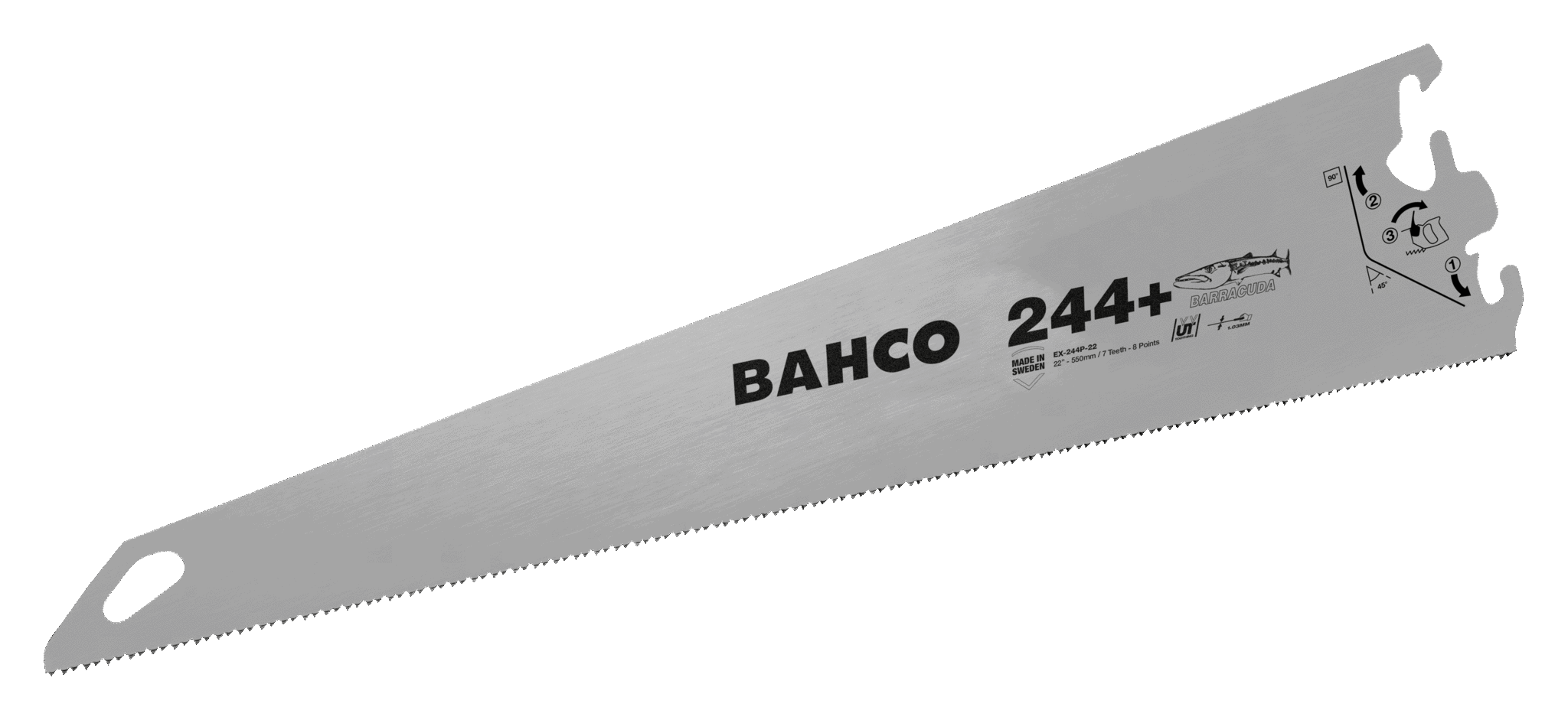 Brzeszczot 22" U7 1.03mm do rękojeści EX BAHCO