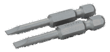 Bit standardowy 1/4" do śrub płaskich 0.8x4x50 mm, 2 szt. BAHCO