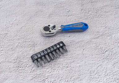 ZESTAW 1/4" BITÓW Z GRZECHOTKĄ 10 elementów King Tony