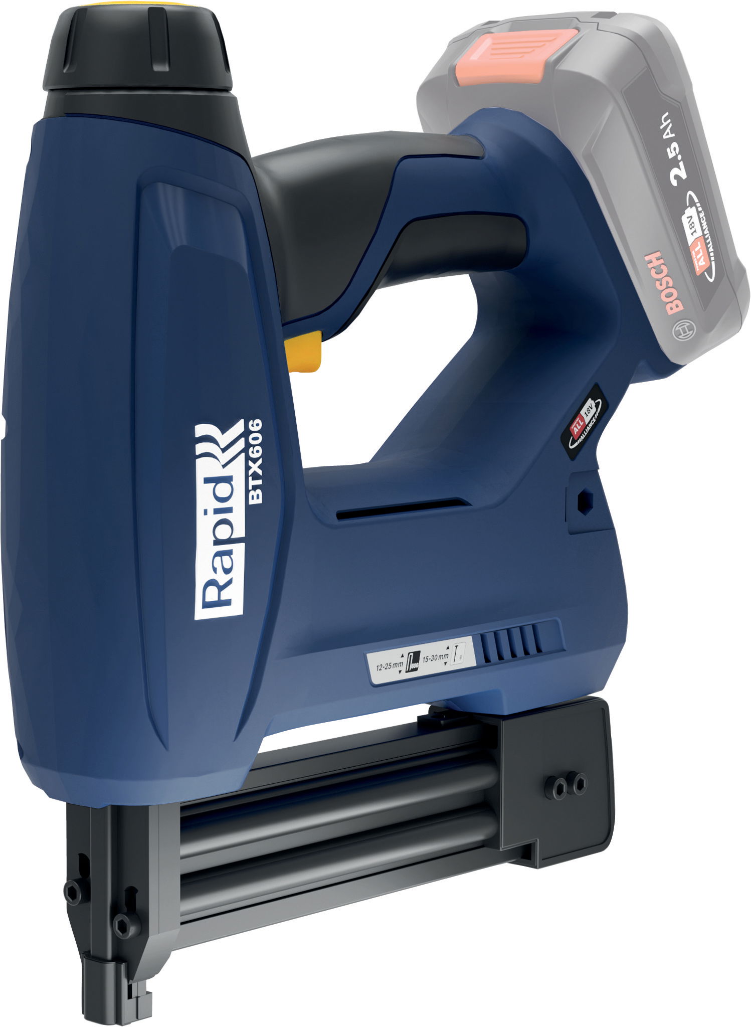 Zszywacz akumulatorowy do zszywek z wąską koroną BTX606 18V P4A Rapid