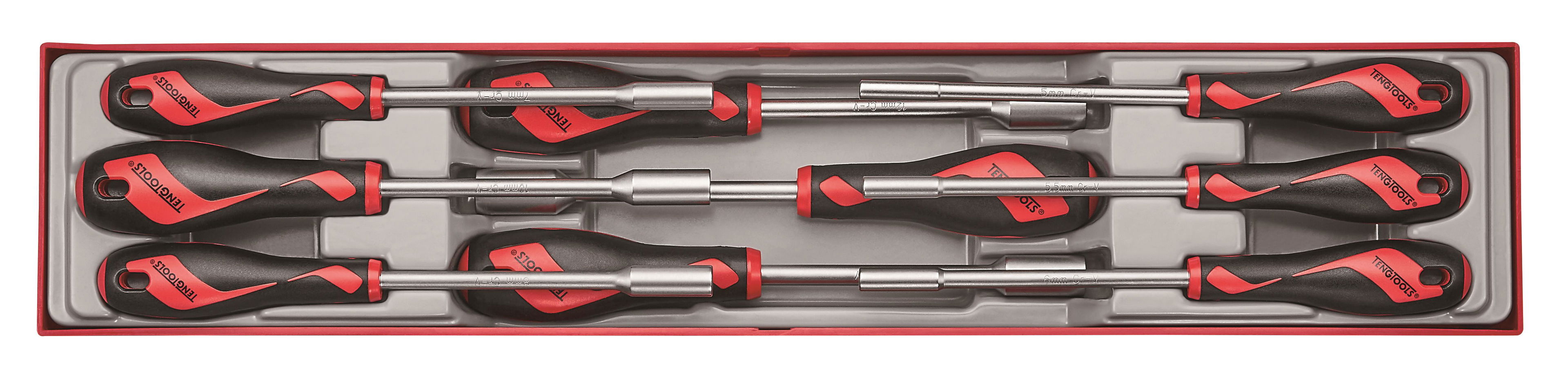 9-elementowy zestaw wkrętaków nasadowych, Teng Tools TTXND Teng Tools