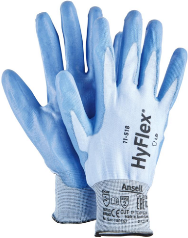 Rękawice montażowe HyFlex 11-518, rozmiar 10 Ansell