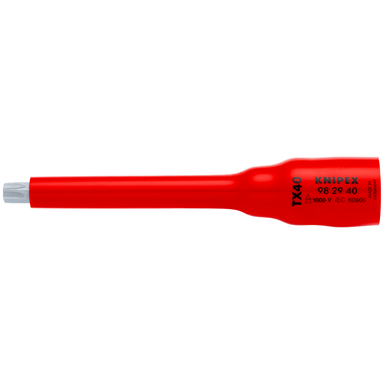Nasadka sześciokątna (podwójny profil sześciokątny) 98 29 40 Do TX40 KNIPEX