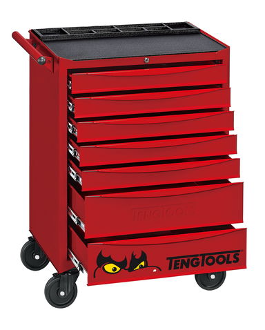 Wózek narzędziowy TKW26R282TC + zestaw narzędzi 282 el. Teng Tools