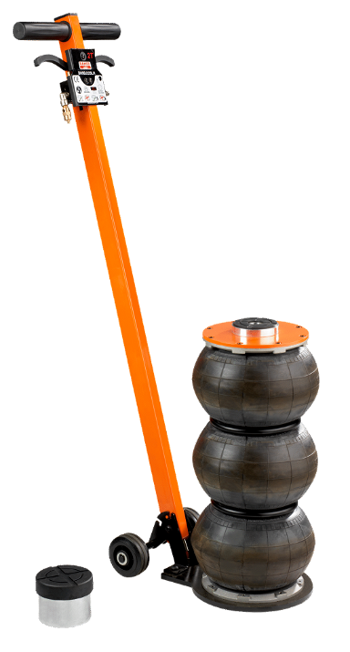 Podnośnik pneumatyczny 3-stopniowy z długim uchwytem, udźwig 2000 kg, wysokość 200-500 mm BAHCO