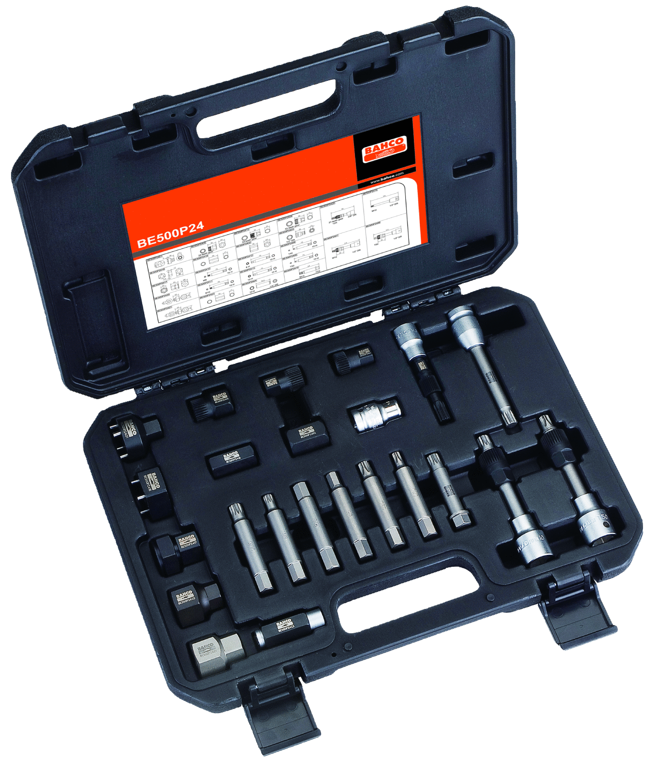 Uniwersalny zestaw do wyciągania alternatorów. 24 elementy BAHCO