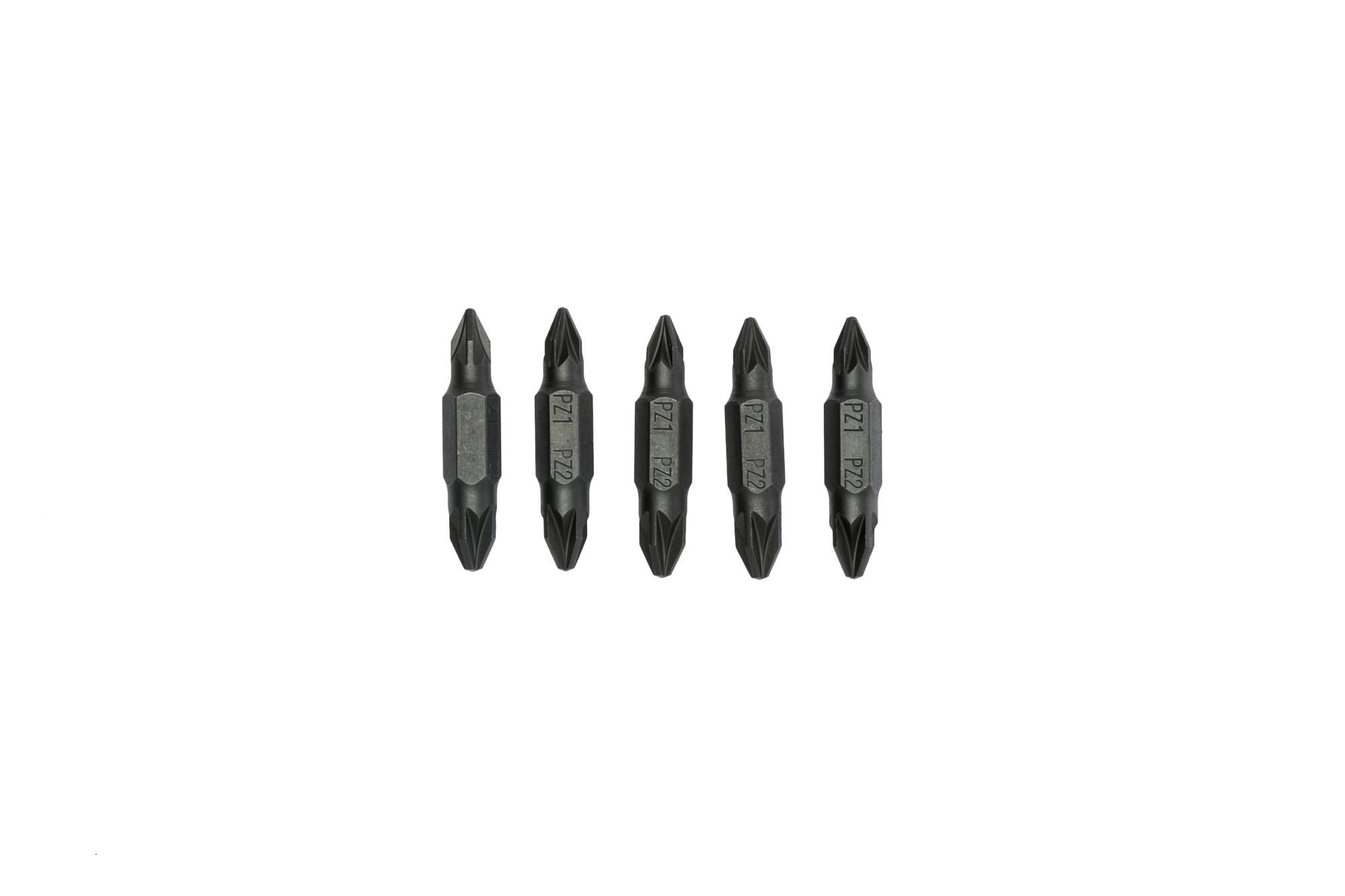Grot wymienny dwustronny krzyżowy Pozidriv PZ1xPZ2 Teng Tools